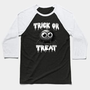 Cute Little Trick Or Treat Spider Baseball T-Shirt